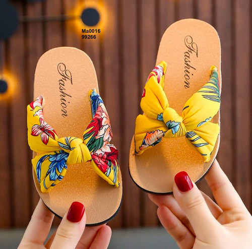 صندل گره ای دخترانه وارداتی سایز ۲۶ تا ۳۵