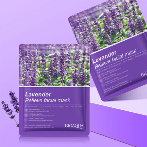 ماسک صورت ورقه ای اسطوخودوس (لوندر) BIOAQUA