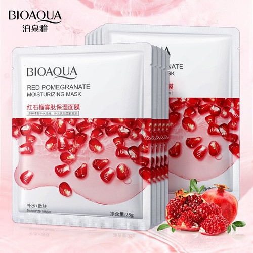 ماسک صورت ورقه ای انار BIOAQUA