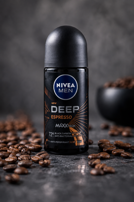 رول ضدتعریق مردانه NIVEA رایحه DEEP ESPRESSO