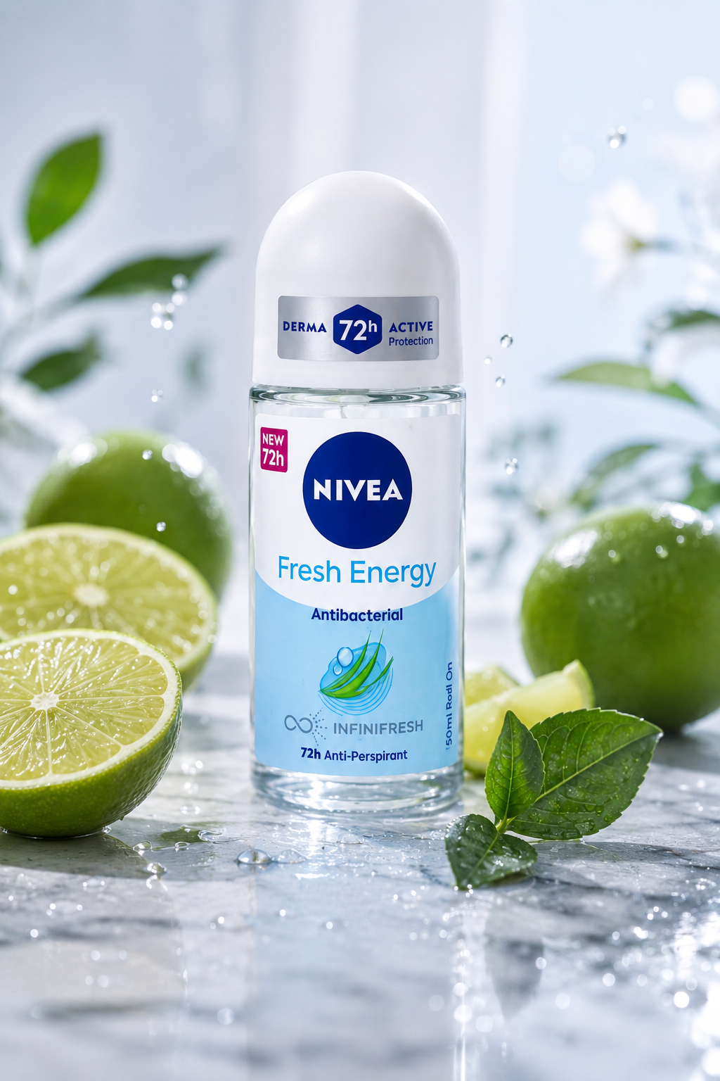 رول ضد تعریق زنانه NIVEA رایحه Fresh Energy